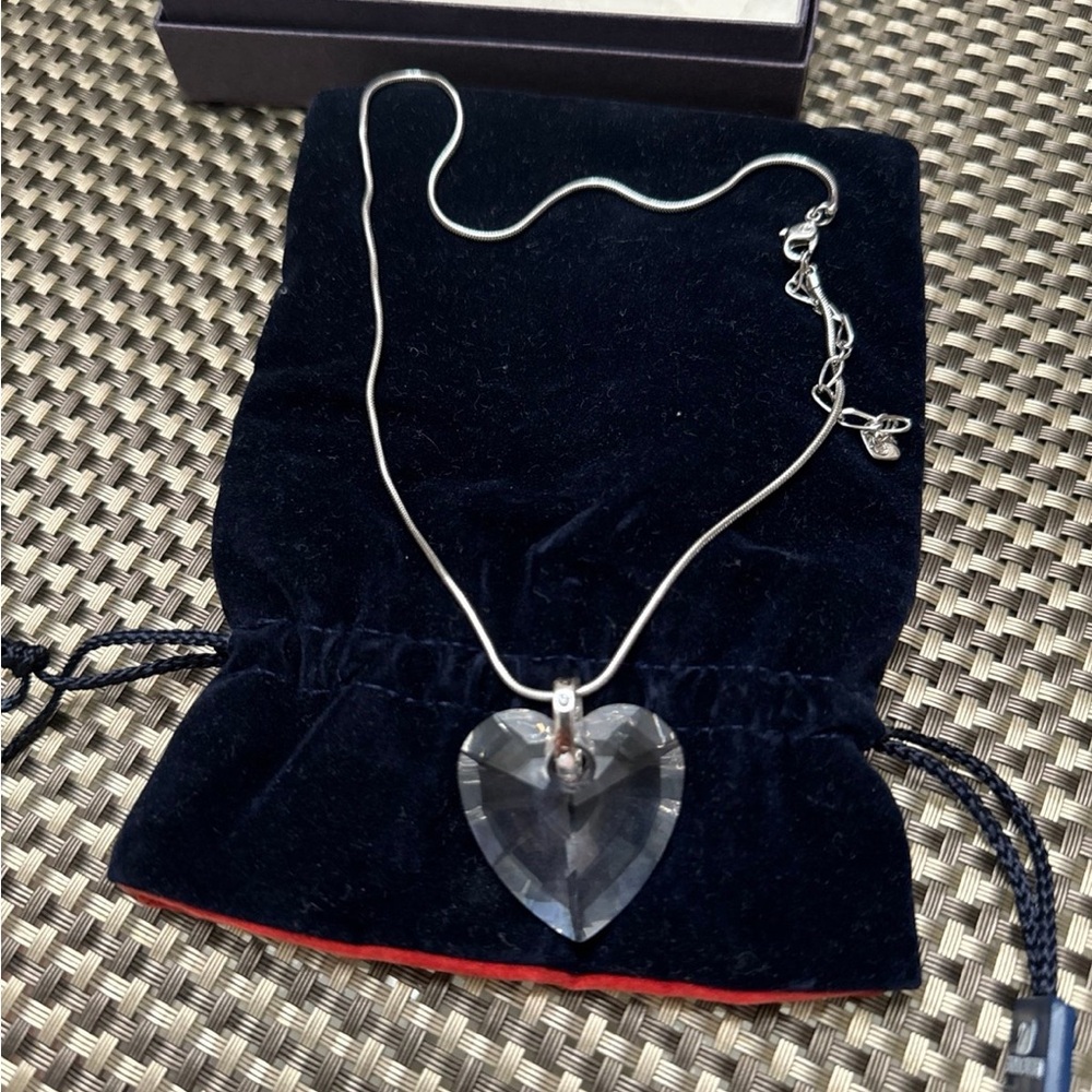 Swarovski heart Necklace